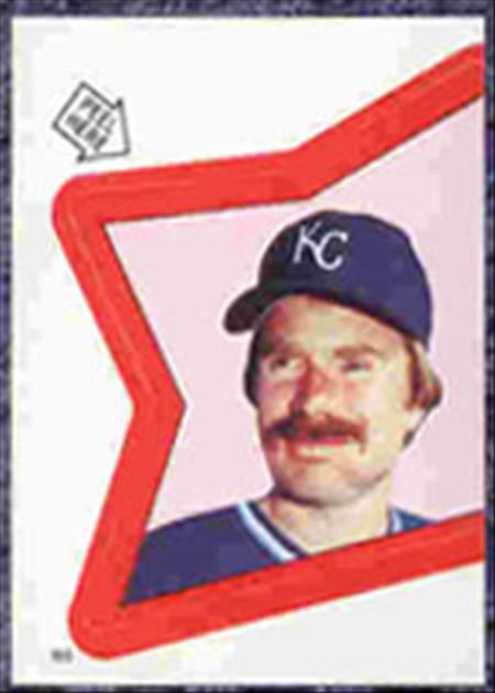 1983 Topps Baseball Stickers     165     Dan Quisenberry